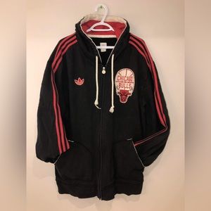 ADIDAS x Chicago Bulls Zip-up Sweater 2XL
